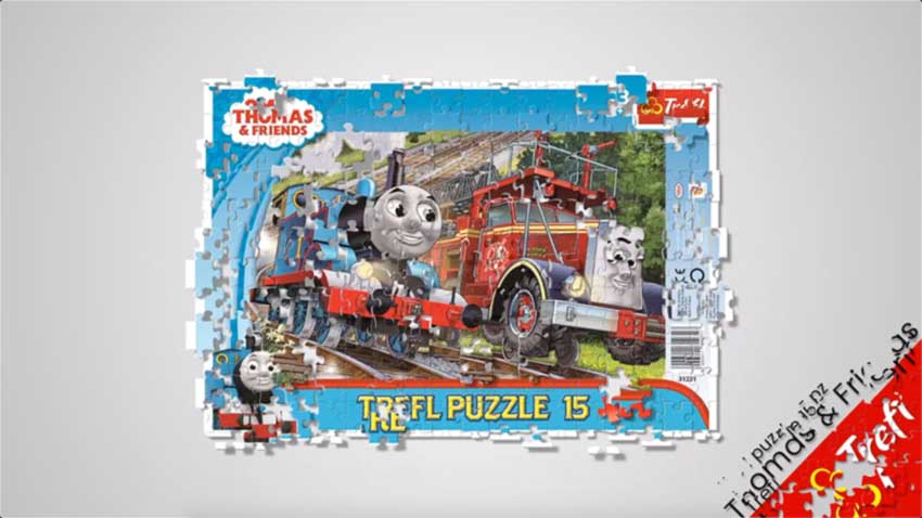 Puzzle Trenino Thomas Video