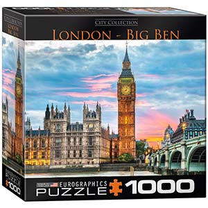 RAVENSBURGER 125883-Puzzle 3D-Edizione Notturno con Luci-Big Ben-Londra 