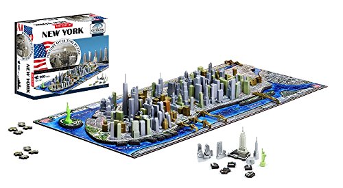 4d Cityscape New Yorkusa Puzzle Multicolore Taglia Unica 40010 0 0