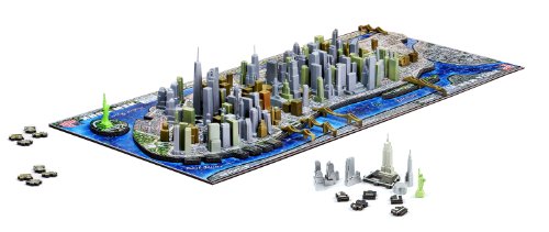 4d Cityscape New Yorkusa Puzzle Multicolore Taglia Unica 40010 0 1