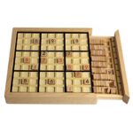 Andux Zone Sudoku Gioco Da Tavolo Con Cassetto Sd 02 Nero 0