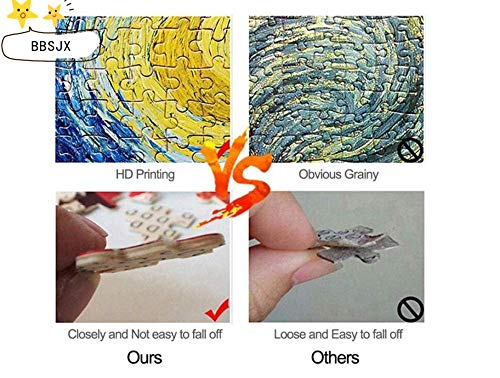 Bbsjx Jigsaw Puzzle Puzzle Per Adulti 1000 Pezzi Puzzle In Legno Marc Chagall Giocattolo Educativo Di Decompressione Problematico Impegnativo Regali Di Compleannobrain Challenge Puzzle 75x50cm 0 3