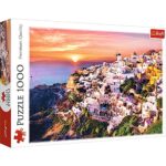 Brandsseller Puzzle Tramonto Su Santorin 1000 Pezzi 0