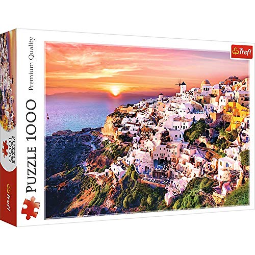 Brandsseller Puzzle Tramonto Su Santorin 1000 Pezzi 0
