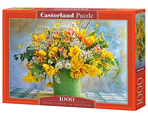 Castorland Puzzle Tulipani E Altri Fiori - 3000 Pezzi, Dimensioni 92x68 Cm, Prodotto In Polonia