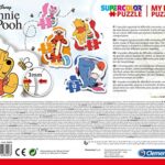 Clementoni 20820 My First Puzzle Disney Winnie The Pooh 3 6 9 12 Pezzi Made In Italy Puzzle Bambini 2 Anni 0 1