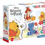 Clementoni 20820 My First Puzzle Disney Winnie The Pooh 3 6 9 12 Pezzi Made In Italy Puzzle Bambini 2 Anni 0