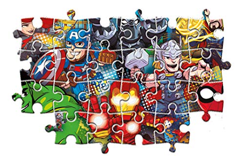 Clementoni Supercolor puzzle Marvel Super Hero Avengers, 60 maxi pezzi ...