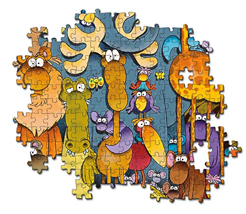 Clementoni 29204 Supercolor Puzzle Mordillo The Picture 180 Pezzi Made In Italy Puzzle Bambini 7 Anni 0 1