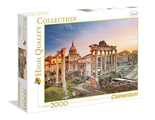 Clementoni 32549 High Quality Collection Puzzle Forum Romanum 2000 Pezzi 0 1