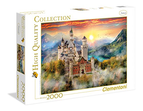 Clementoni 32559 High Quality Collection Puzzle Neuschwanstein 2000 Pezzi 0