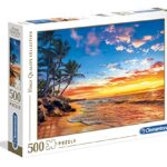 Clementoni 35058 High Quality Collection Puzzle Paradise Beach 500 Pezzi 0