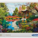 Clementoni 39513 High Quality Collection Puzzle Fuji Garden 1000 Pezzi Made In Italy Puzzle Adulto 0