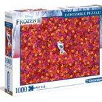 Clementoni 39526 Impossible Puzzle Disney Frozen 2 1000 Pezzi Made In Italy Puzzle Adulto 0