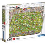 Clementoni 39537 Mordillo Puzzle The Match 1000 Pezzi Made In Italy Puzzle Adulti 0