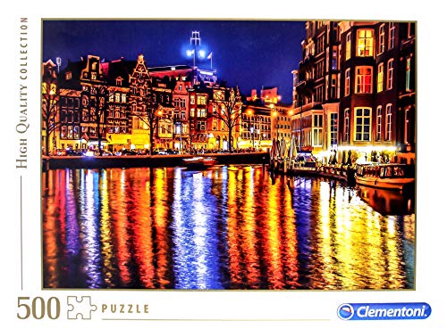 Clementoni Amsterdam High Quality Collection Puzzle Multicolore 500 Pezzi 35037 0 1
