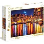 Clementoni Amsterdam High Quality Collection Puzzle Multicolore 500 Pezzi 35037 0