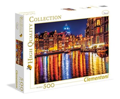 Clementoni Amsterdam High Quality Collection Puzzle Multicolore 500 Pezzi 35037 0
