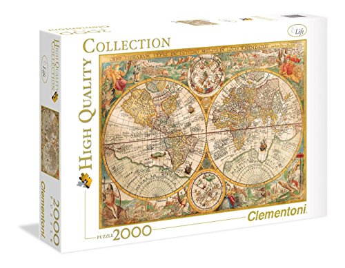 Clementoni Ancient Map High Quality Collection Puzzle Multicolore 2000 Pezzi 32557 0