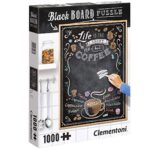 Clementoni Black Board Puzzle Coffee Colore Neutro 39466 0