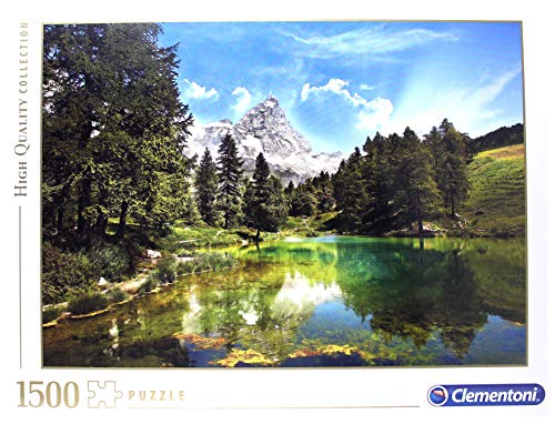 Clementoni Blue Lake High Quality Collection Puzzle Multicolore 1500 Pezzi 31680 0 1