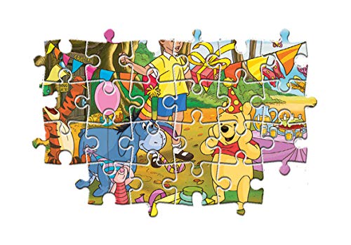 Clementoni Clementoni 24201 Supercolor Puzzle Winnie The Pooh 24 Maxi Pezzi Disney Multicolore 24201 0 1