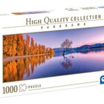Clementoni Collection Panorama Lake Wanaka Tree Adulti 1000 Pezzi Puzzle Panoramico Made In Italy Multicolore 39608 0