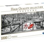 Clementoni Collection Panorama Puzzle Amsterdam Bicycle 1000 Pezzi Colore Neutro 39440 0