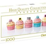 Clementoni Collection Panorama Puzzle Liquorice Cupcakes 1000 Pezzi Colore Neutro 39425 0