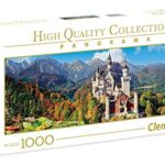 Clementoni Collection Panorama Puzzle Neuschwanstein 1000 Pezzi Colore Neutro 39438 0