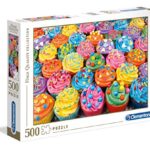 Clementoni Collection Puzzle Colorful Cupcakes 500 Pezzi 35057 0