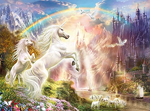 Clementoni Collection Puzzle Sunset Unicorns 500 Pezzi Multicolore 35054 0 0