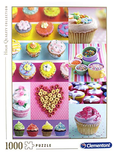 Clementoni Collection Sweet Donuts Puzzle 1000 Pezzi Multicolore 39419 0 0