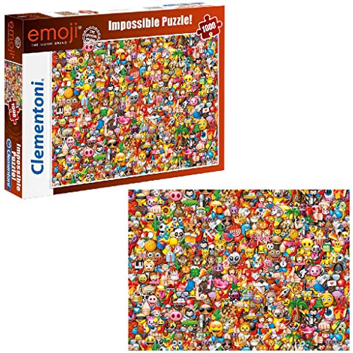Clementoni Emoji Impossible Puzzle 1000 Pezzi 39388 0 1