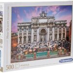 Clementoni Fontana Di Trevi High Quality Collection Puzzle Multicolore 500 Pezzi 35047 0