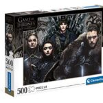 Clementoni Game Of Thrones Puzzle Adulti 500 Pezzi Made In Italy Multicolore 35091 0