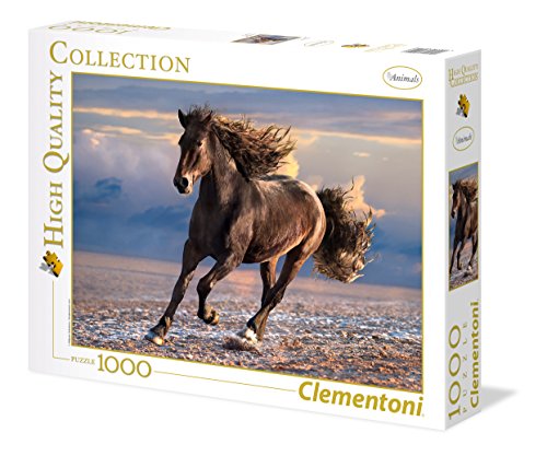 Clementoni High Quality Collection Free Horse Puzzle 1000 Pezzi Multicolore 39420 0 1