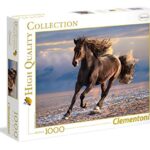 Clementoni High Quality Collection Free Horse Puzzle 1000 Pezzi Multicolore 39420 0