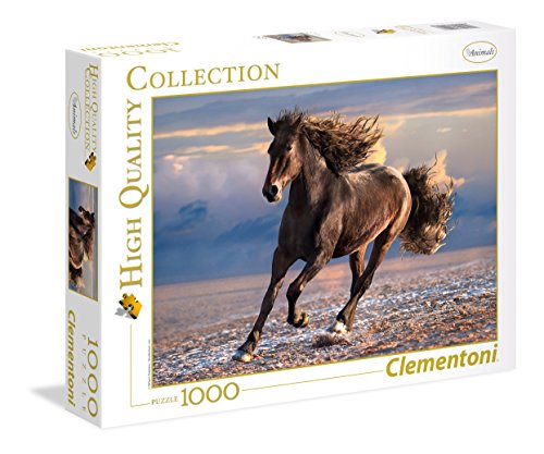 Clementoni High Quality Collection Free Horse Puzzle 1000 Pezzi Multicolore 39420 0