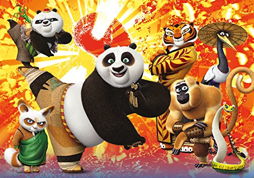Clementoni Kung Fu Panda 3 Supercolor Puzzle Maxi 104 Pezzi 27959 0 0