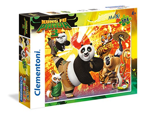 Clementoni Kung Fu Panda 3 Supercolor Puzzle Maxi 104 Pezzi 27959 0