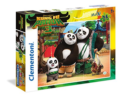 Clementoni Kung Fu Panda Supercolor Puzzle 24 Pezzi 24475 0