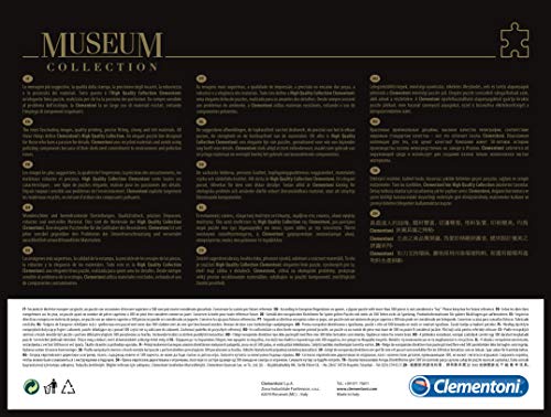 Clementoni La Grande Onda Di Hokusa Museum Collection Puzzle Colore Neutro 1000 Pezzi 39378 0 1