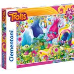 Clementoni Leopard Trolls Supercolor Puzzle Multicolore 104 Pezzi 27967 0