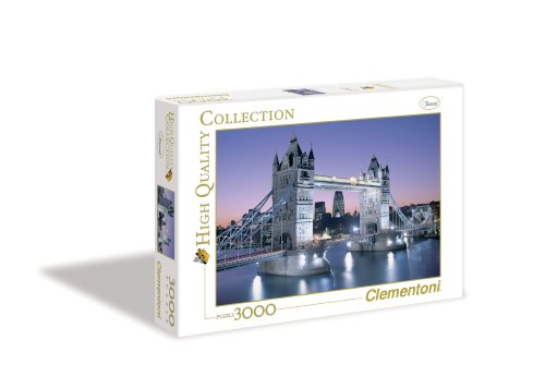 Clementoni London Tower Bridge High Quality Collection Puzzle 3000 Pezzi 33527 0 0