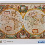 Clementoni Mappa Antica Puzzle 1000 Pezzi Multicolore 31229 0