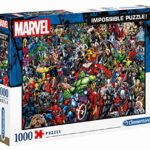 Clementoni Marvel Impossible Puzzle Colore Neutro 1000 Pezzi 39411 0