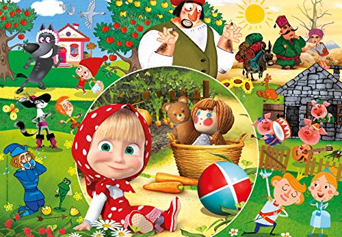 Clementoni Mashas Tales Supercolor Puzzle Maxi 60 Pezzi 26422 0 0