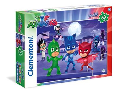 Clementoni Masks Pj Marks Supercolor Puzzle Maxi 60 Pezzi 26423 0