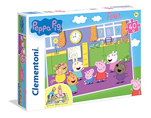 Clementoni Peppa Pig Puzzle Da Pavimento 40 Pezzi Multicolore 25458 0